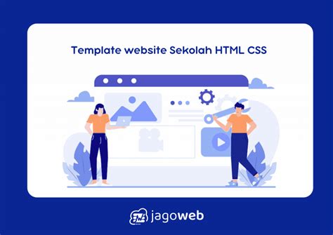 Template website Sekolah HTML CSS modern dan praktis - coolestguyplanet.net