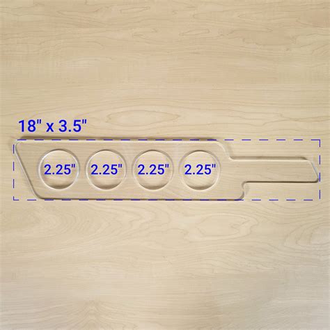 Templates For Wood Cutouts Straight Beer Flight Stencil, Acrylic Router ... - balustradellc