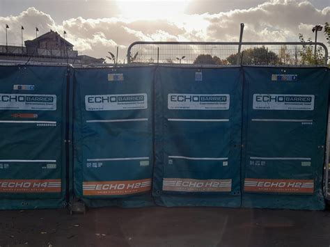 Temporary Acoustic Barriers | Echo Barrier - balustradellc