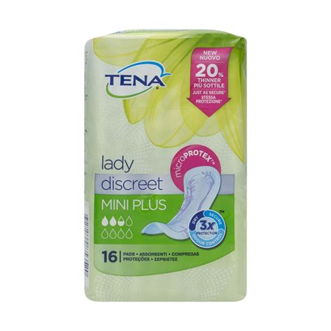 TENA Lady Mini Plus 16 Piece (1 Pack) eBay