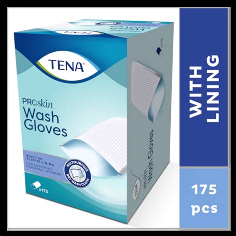 TENA ProSkin Wash Gloves Gefüttert