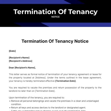 Tenants' Guide to Termination of Tenancy for Not Paying Rent - balustradellc