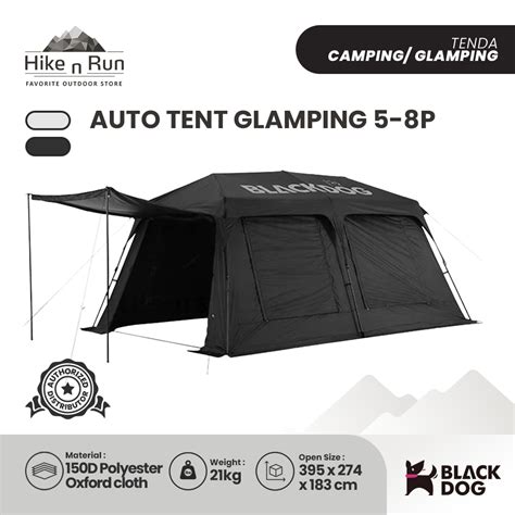 Tenda Camping Otomatis Blackdog - Shopee Indonesia - balustradellc