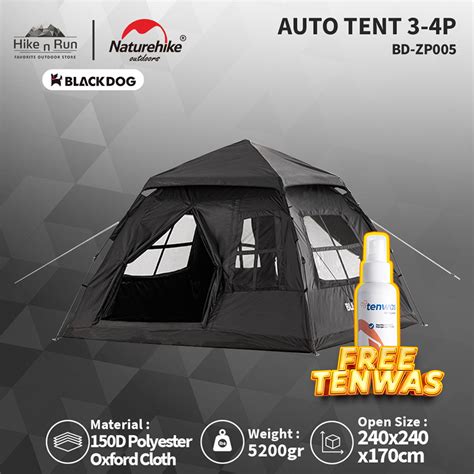 Tenda Camping Otomatis Blackdog BD-ZP005 Auto … - balustradellc