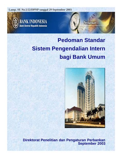 TENTANG PEDOMAN STANDAR SISTEM PENGENDALIAN …