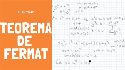 Teorema De Fermat Resuelto - wintechmobiles.com