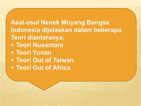 Teori Asal Mula Bangsa Indonesia - Belajar. - balustradellc