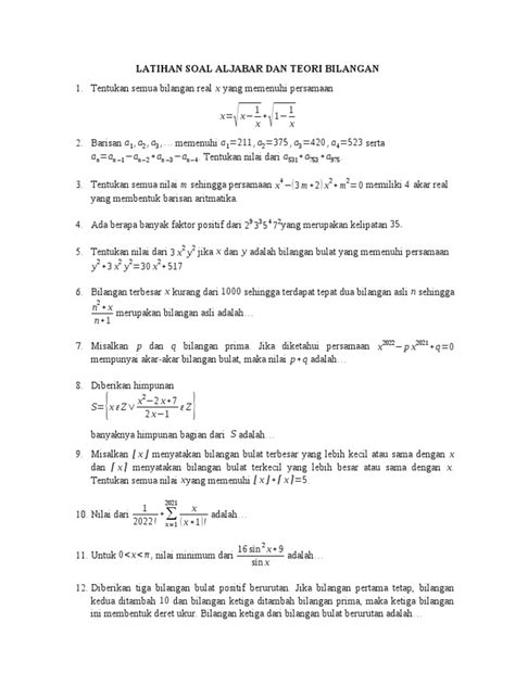 Teori bilangan aljabar - Wikipedia bahasa Indonesia, ensiklopedia bebas - wintechmobiles.com