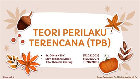 Teori Perilaku Terencana dalam Prediksi Perilaku | PDF - balustradellc