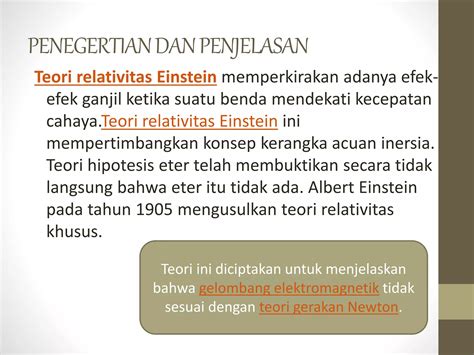 Teori Relativitas Einstein: Dasar dan Konsep | PDF - balustradellc