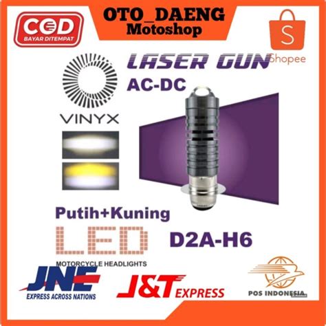 TERBARU Lampu Utama LED LASER Original Motor AC DC Hi Lo 2 Warna motor ... - raincitystudios.com