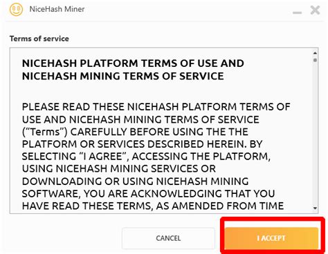 TERMS OF NICEHASH EXCHANGE SERVICE NiceHash