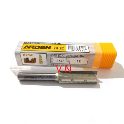 Termurah Mata Router/Profil lurus 10 mm/Straight Bit ARDEN - balustradellc