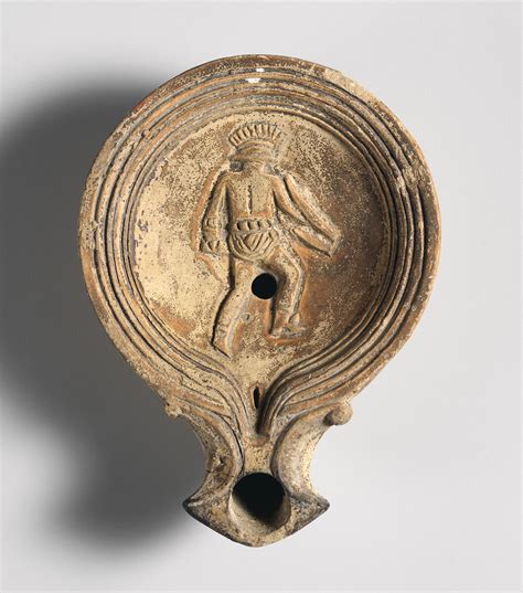 Terracotta oil lamp - The Metropolitan Museum of Art - balustradellc