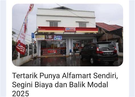 Tertarik Punya Alfamart Sendiri, Segini Biaya dan Balik Modal 2026 - balustradellc