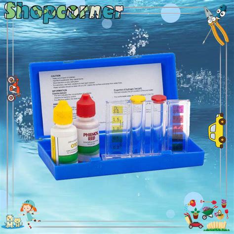 Test Kit 2in1 Kolam Renang | Alat Test PH dan CL Air Kolam Renang ... - balustradellc