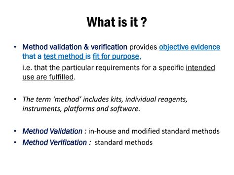 Test Method Validation and Verification - coolestguyplanet.net