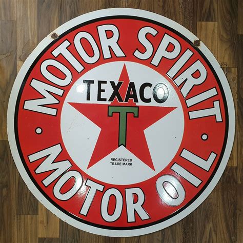 TEXACO PORCELAIN SIGN Pricing Guides Dictionary & Values