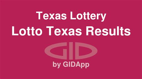 Texas (TX) Lotto Texas Lottery Results and Game Details - balustradellc