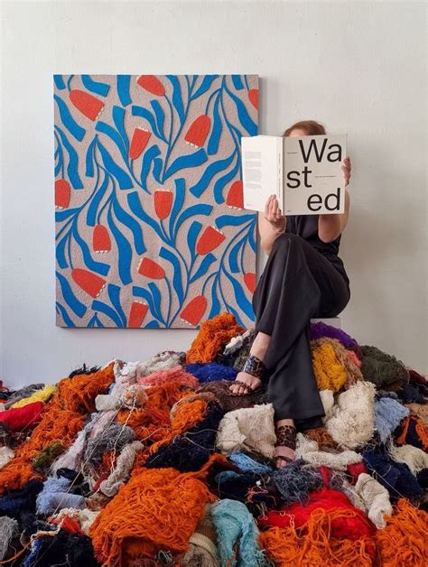 Textile Waste Recycling, Sustainable Art, Signs, Decor - balustradellc