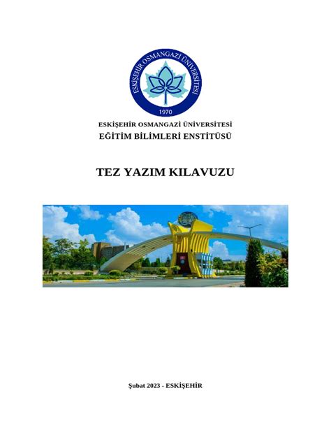 TEZ YAZIM KILAVUZU 1.. 