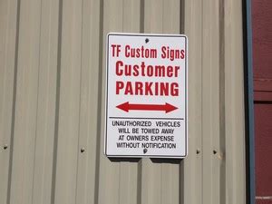 TF Custom Signs