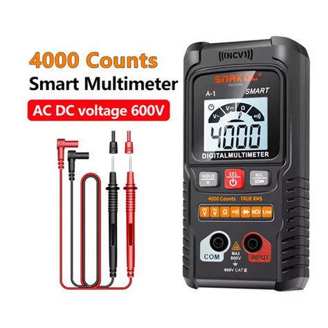 TF3O3AF3A Automatic Digital Multimeter Non-Contact 4000 Counts Voltage ... - balustradellc