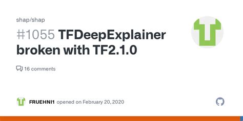 TFDeepExplainer broken with TF2.1.0 · Issue #1055 · …