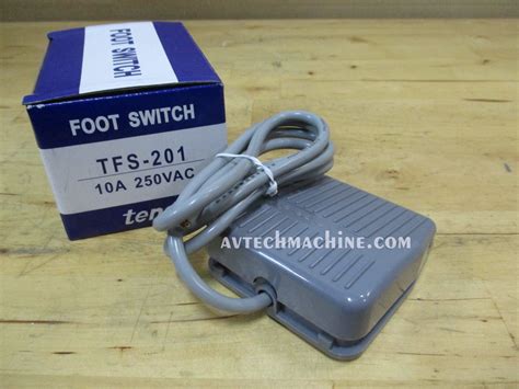 TFS-201 TEND - Switch: foot Stabl.pos: 1; SPDT; 10A/250VAC; …