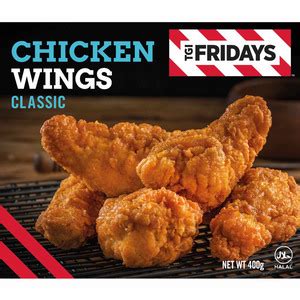 TGI Fridays Classic Chicken Wings 400 g - luluhypermarket.com