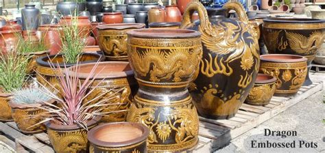 Thai Dragon Pots - Pots to Inspire - balustradellc