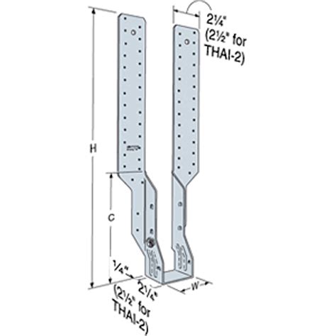 THAI3522 I-Joist & SCL Hanger - ConnectorsOnly