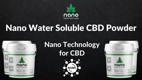 THC-Free CBD Nano Powder