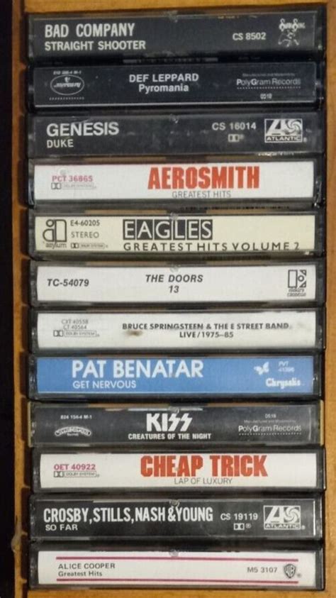 The 100 most valuable Rock Cassette Tapes of All Time - balustradellc