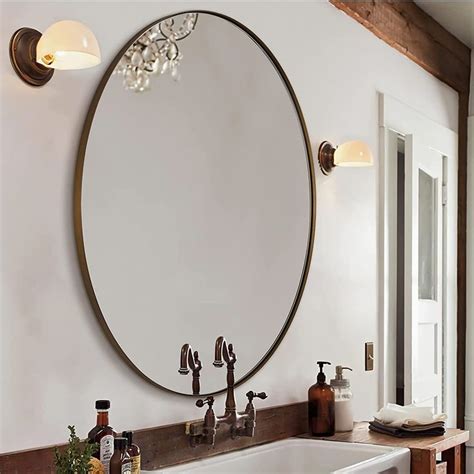 THE 15 BEST Bronze Oval Bathroom Mirrors for 2024 Houzz