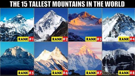 The 15 Tallest Mountains in the World - Treehugger - balustradellc