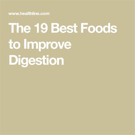 The 19 Best Foods to Improve Digestion - balustradellc