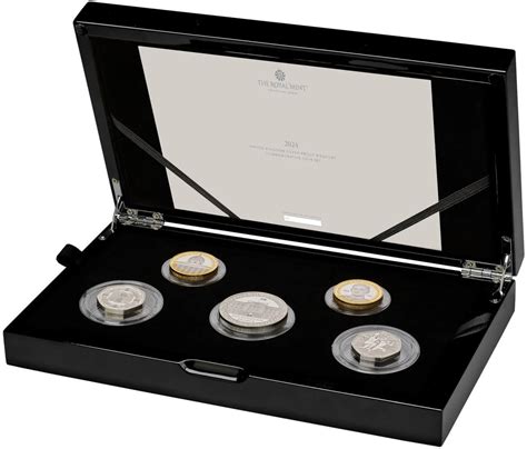 The 2024 United Kingdom Silver Proof Coin Set - The Royal Mint - balustradellc
