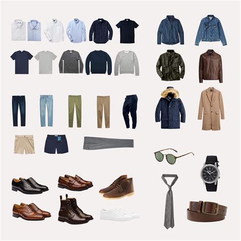 The 32 Item Minimalist Men's Wardrobe + How to Build It - balustradellc