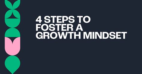 The 4 Steps to Foster a Growth Mindset - Anne Koopmann - balustradellc