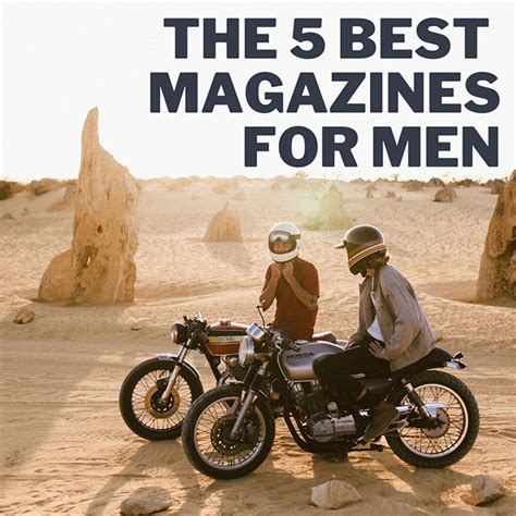 The 5 Best Magazines For Men | Pocketmags Discover - balustradellc