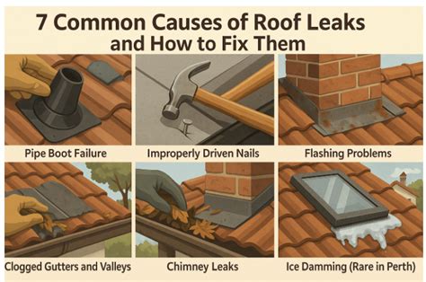 The 7 Most Common Roof Leaks (How to Fix a Leaking … - balustradellc