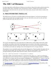 The ABC's of Distances - muktibox.com