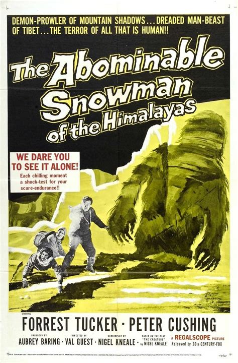 The Abominable Snowman (Film) - TV Tropes - balustradellc