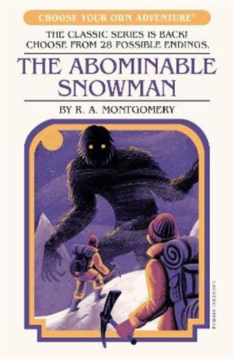 The Abominable Snowman by R.A. Montgomery - balustradellc