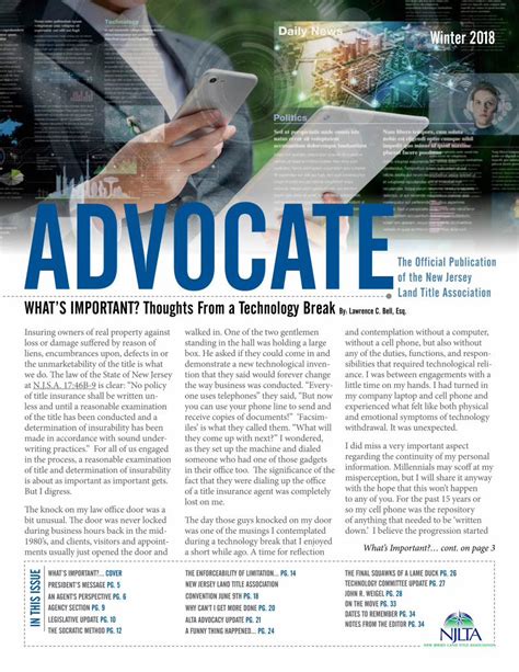 THE ADVOCATE - cdn.ymaws.com