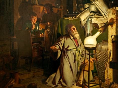 The Alchemist Discovering Phosphorus - balustradellc
