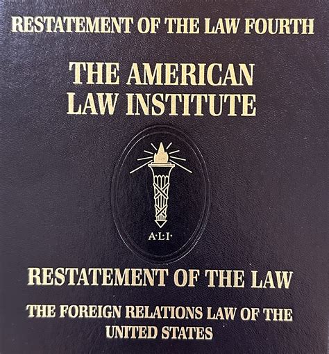 The American Law Institute Launches Restatement of … - balustradellc