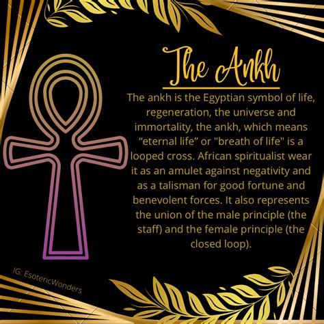 The Ankh: A Symbol of Eternal Life - balustradellc