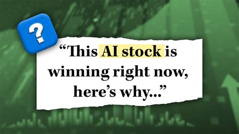 The Artificial Intelligence (AI) Stock That's Quietly Outperforming ... - balustradellc